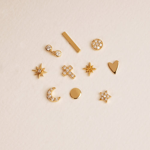Color:Yellow Gold
Option:Single
Option:Pair