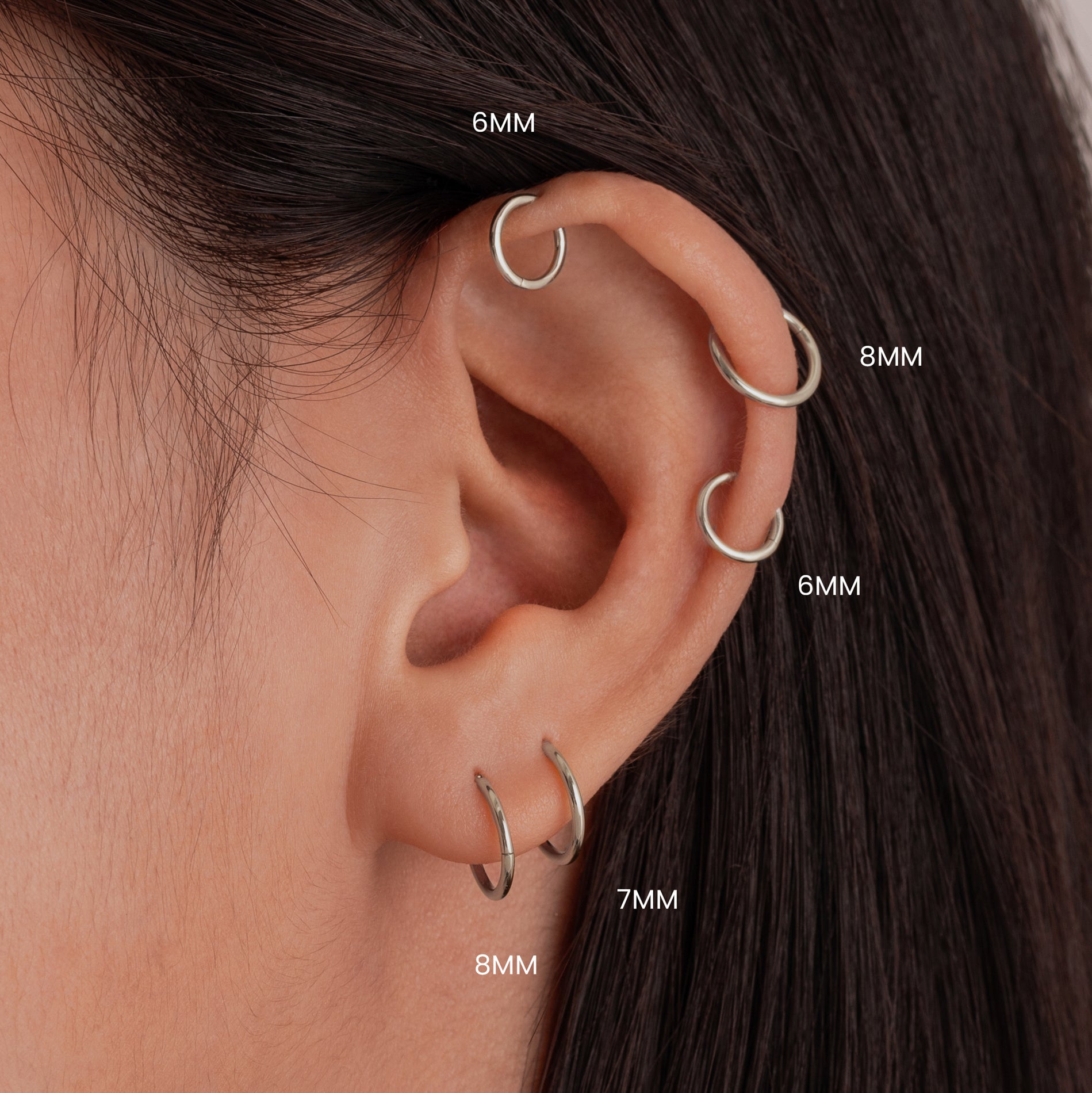 Color:White Gold|Option:Pair 
Color:White Gold|Option:Single