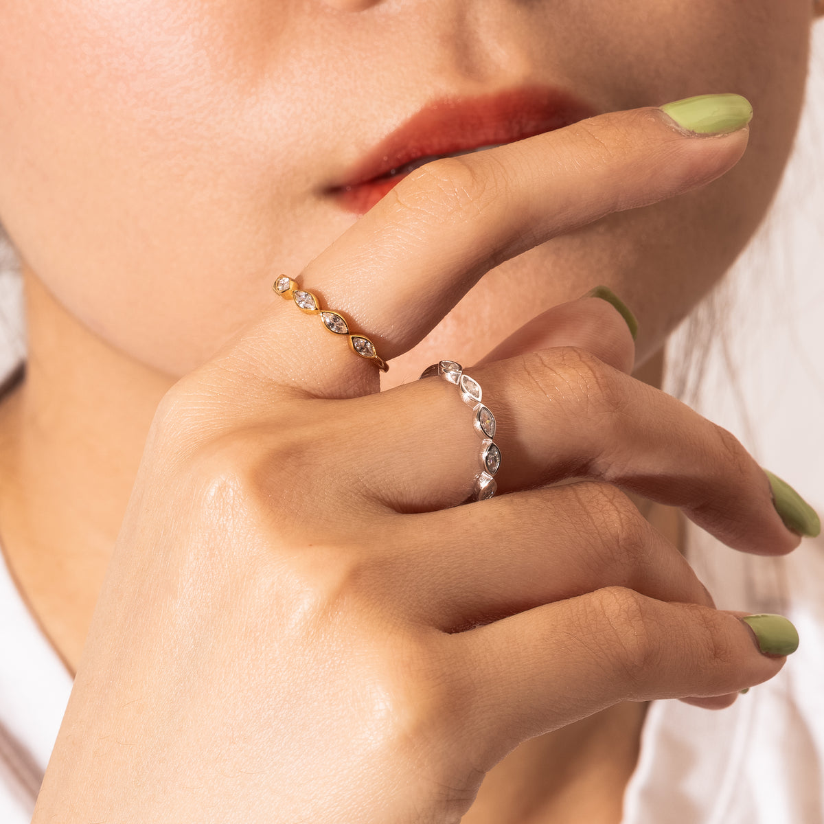 Marquise Bar CZ Gullring