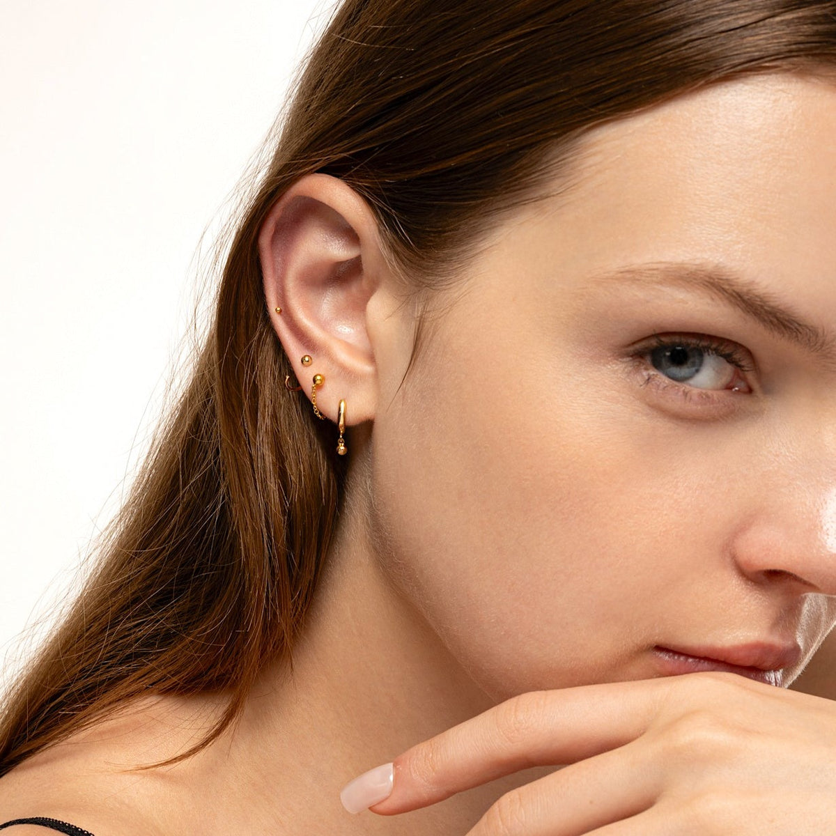 Ball Chain Earrings