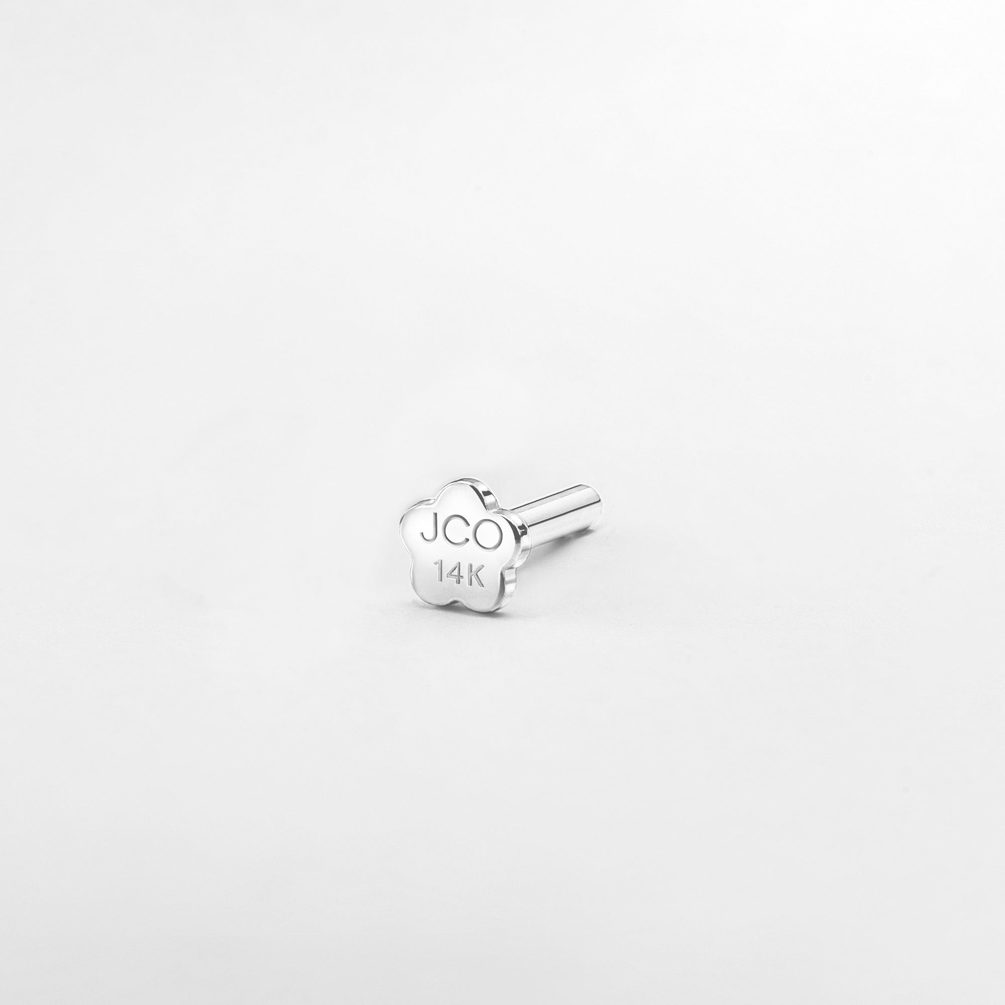 Color:White Gold
Option:Single
Option:Pair