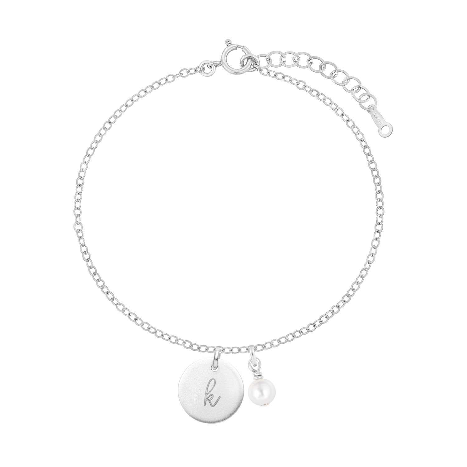 Gepersonaliseerde geboortestenen kristallen schijf armband
