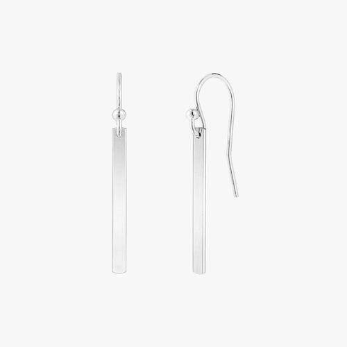 Pendientes de gota de barra elegante