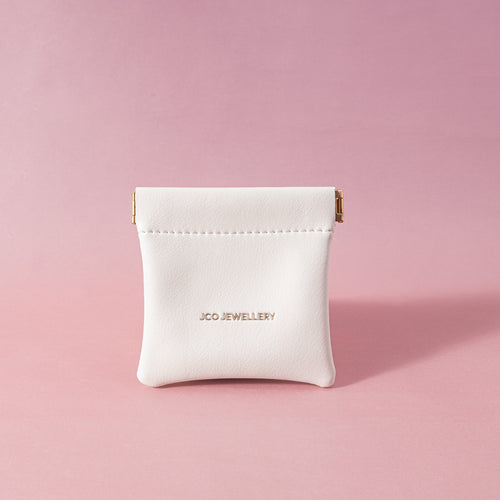 Dompet Kecil Kulit Putih