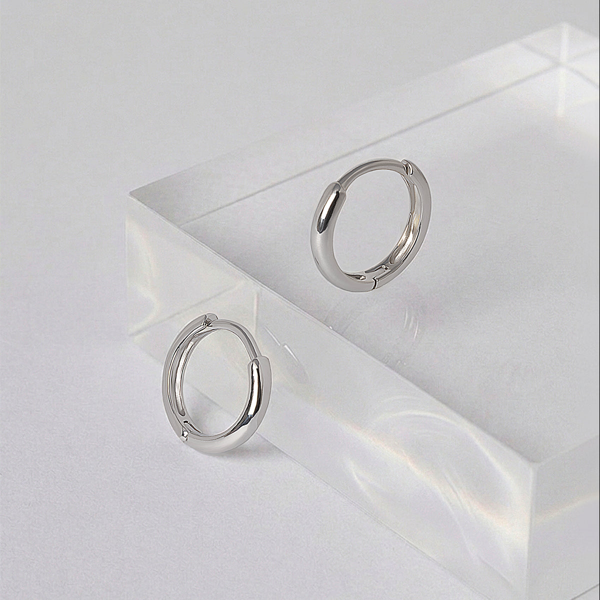 Easy Huggie Hoop Earrings