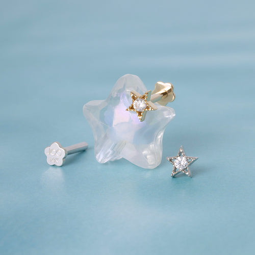 Color:White Gold
Option:Single
Option:Pair
