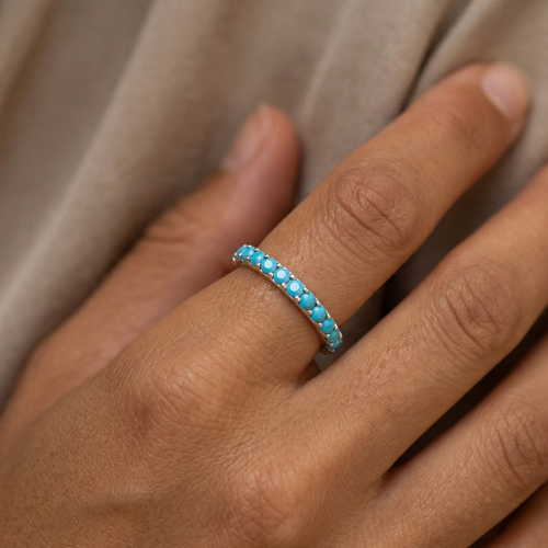 Turquoise Ring Silver
