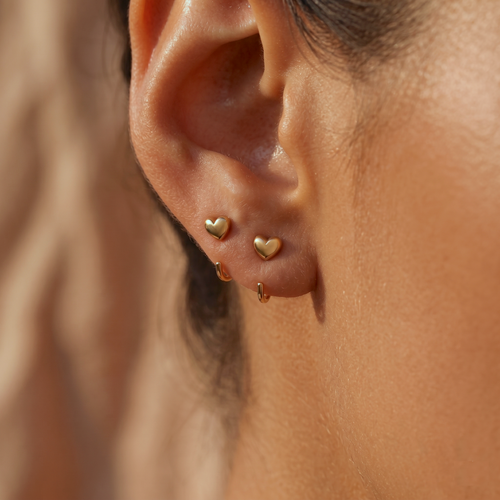 Opal Evil Eye Huggie Pendientes