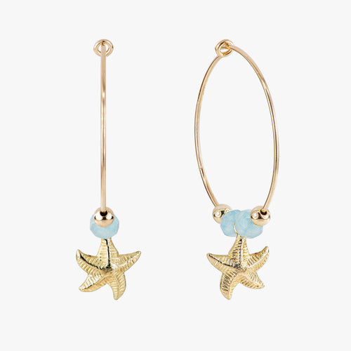 Anting Lingkaran Azure Seashore