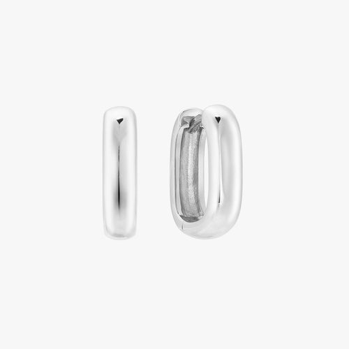 MINI BOLD LINK HOOP أقراط
