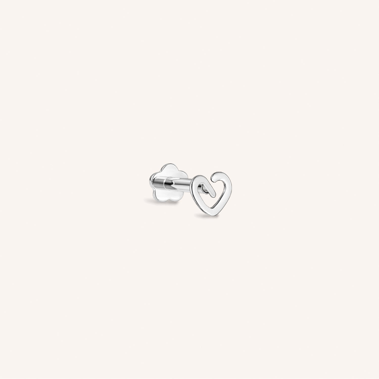 Color:White Gold
Option:Single
Option:Pair