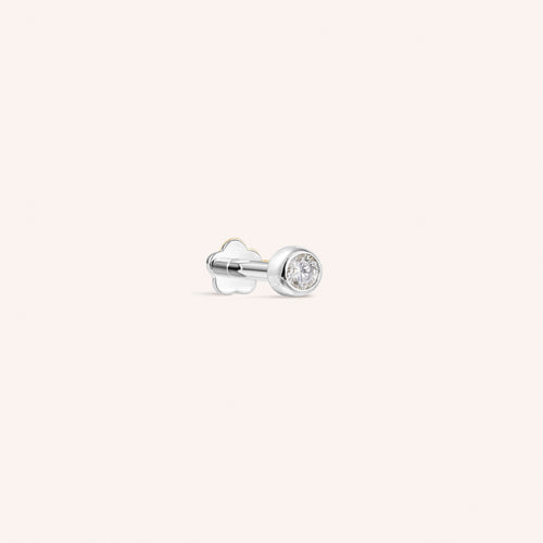 Color:White Gold
Option:Single
Option:Pair