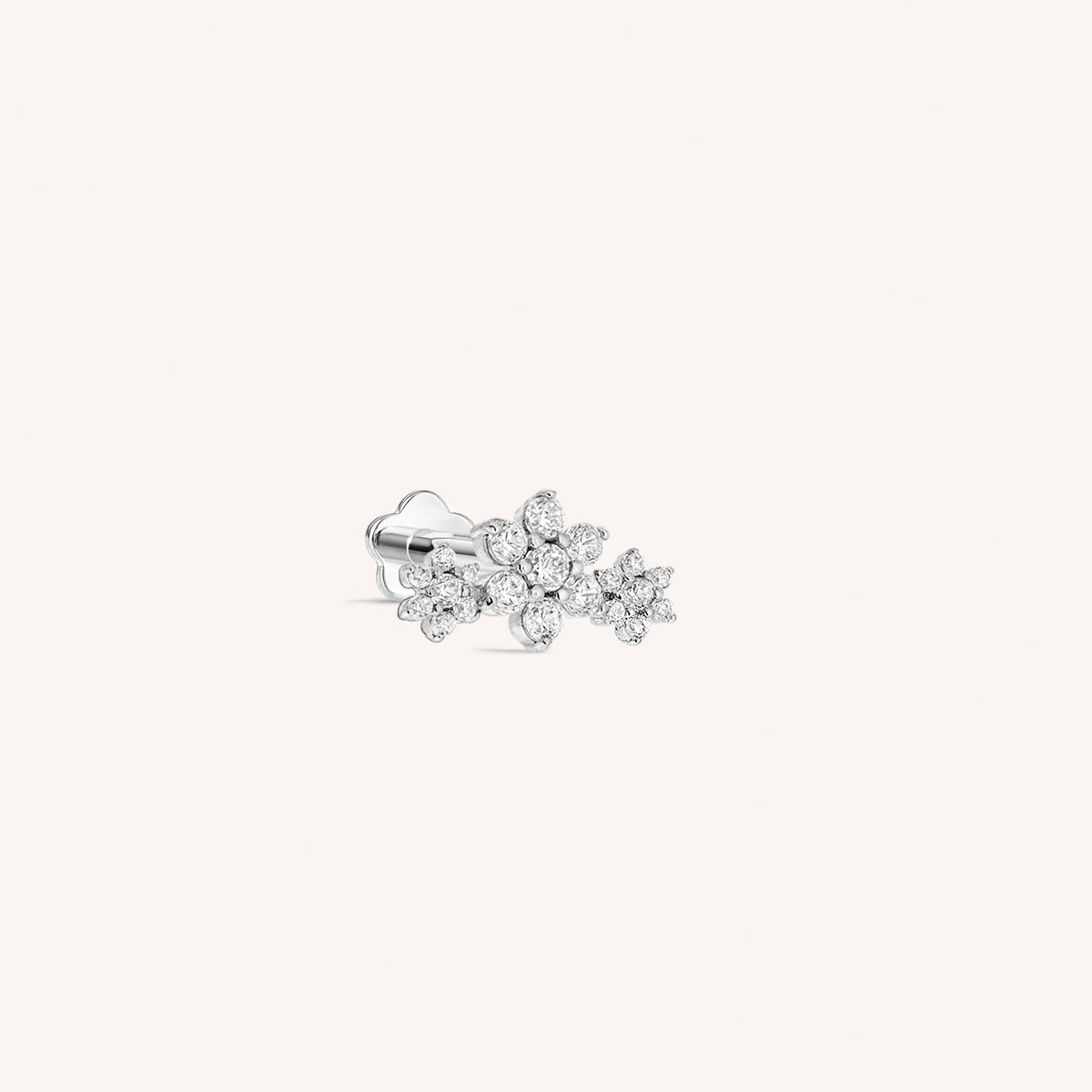 Color:White Gold
Option:Single
Option:Pair