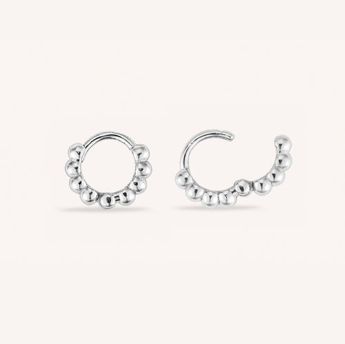 Color:White Gold|Option:Pair 