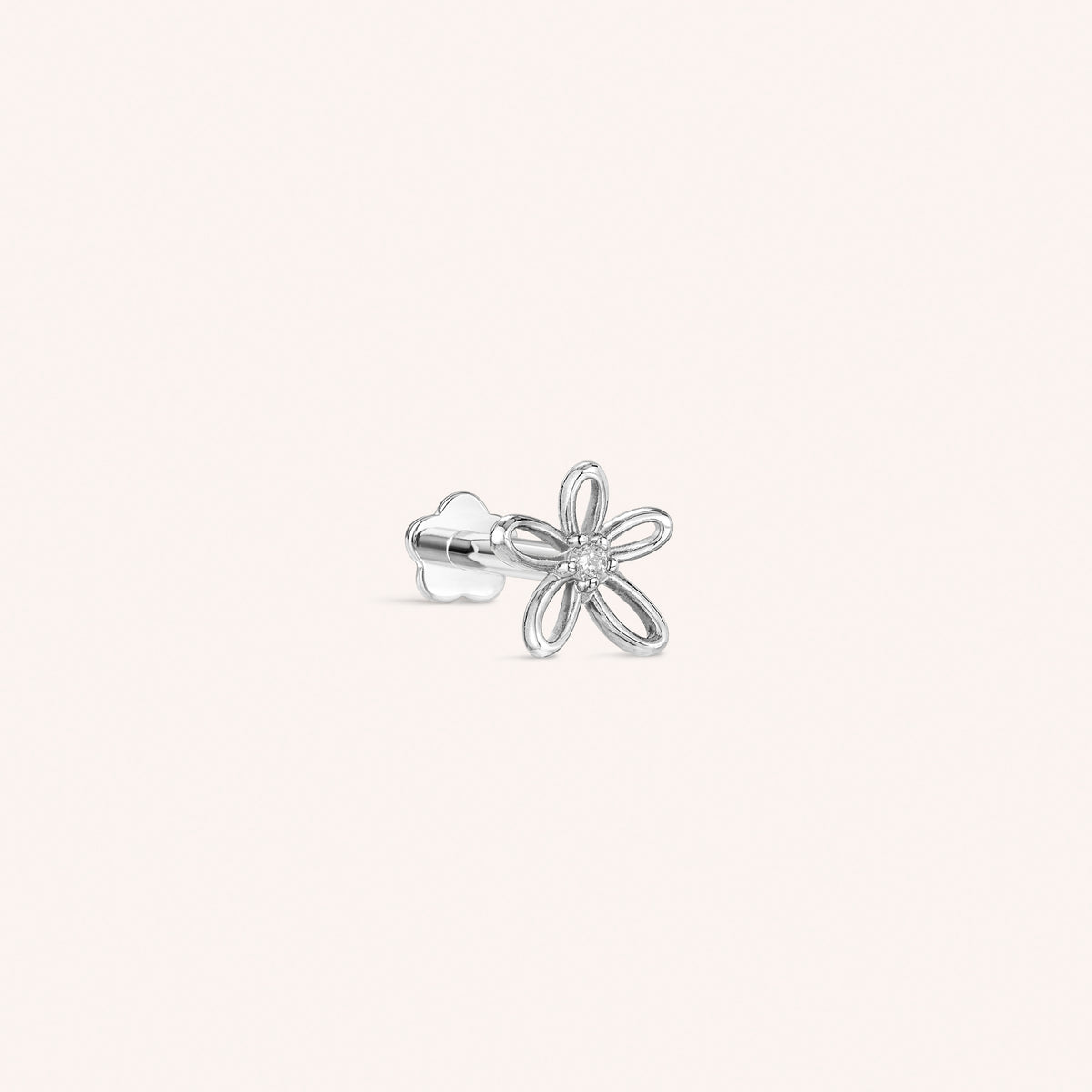 Color:White Gold
Option:Single
Option:Pair