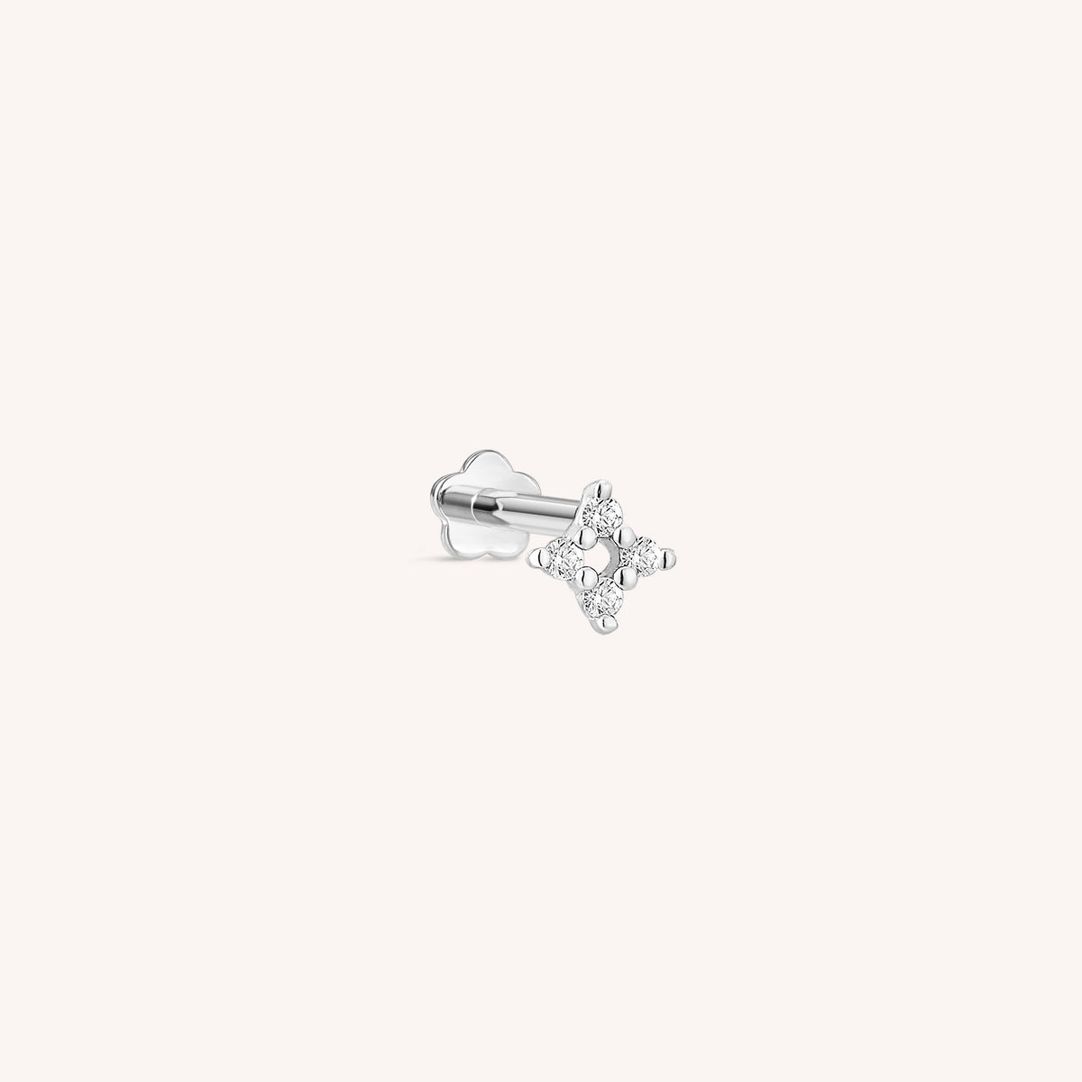 Color:White Gold
Option:Single
Option:Pair