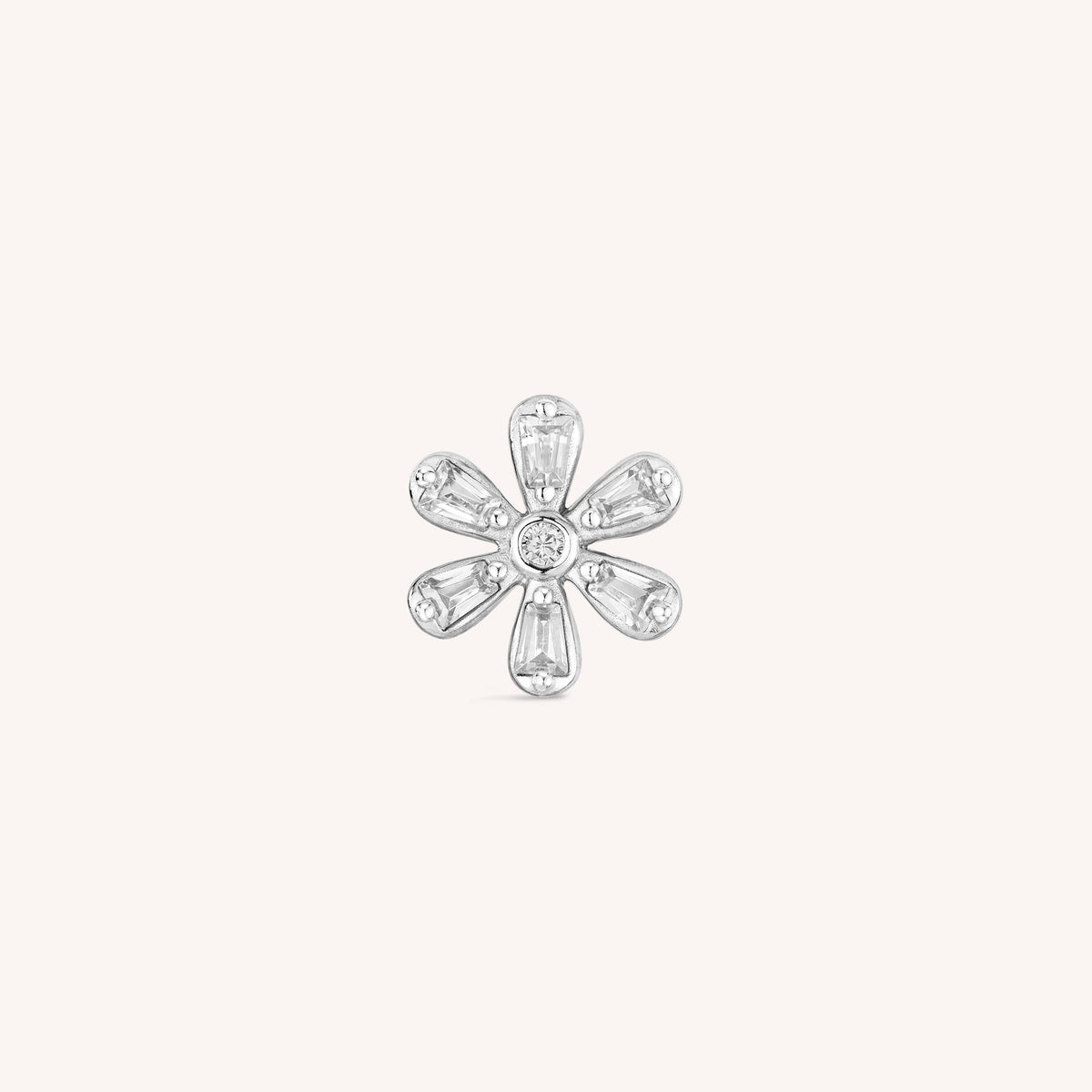 Color:White Gold
Option:Single
Option:Pair