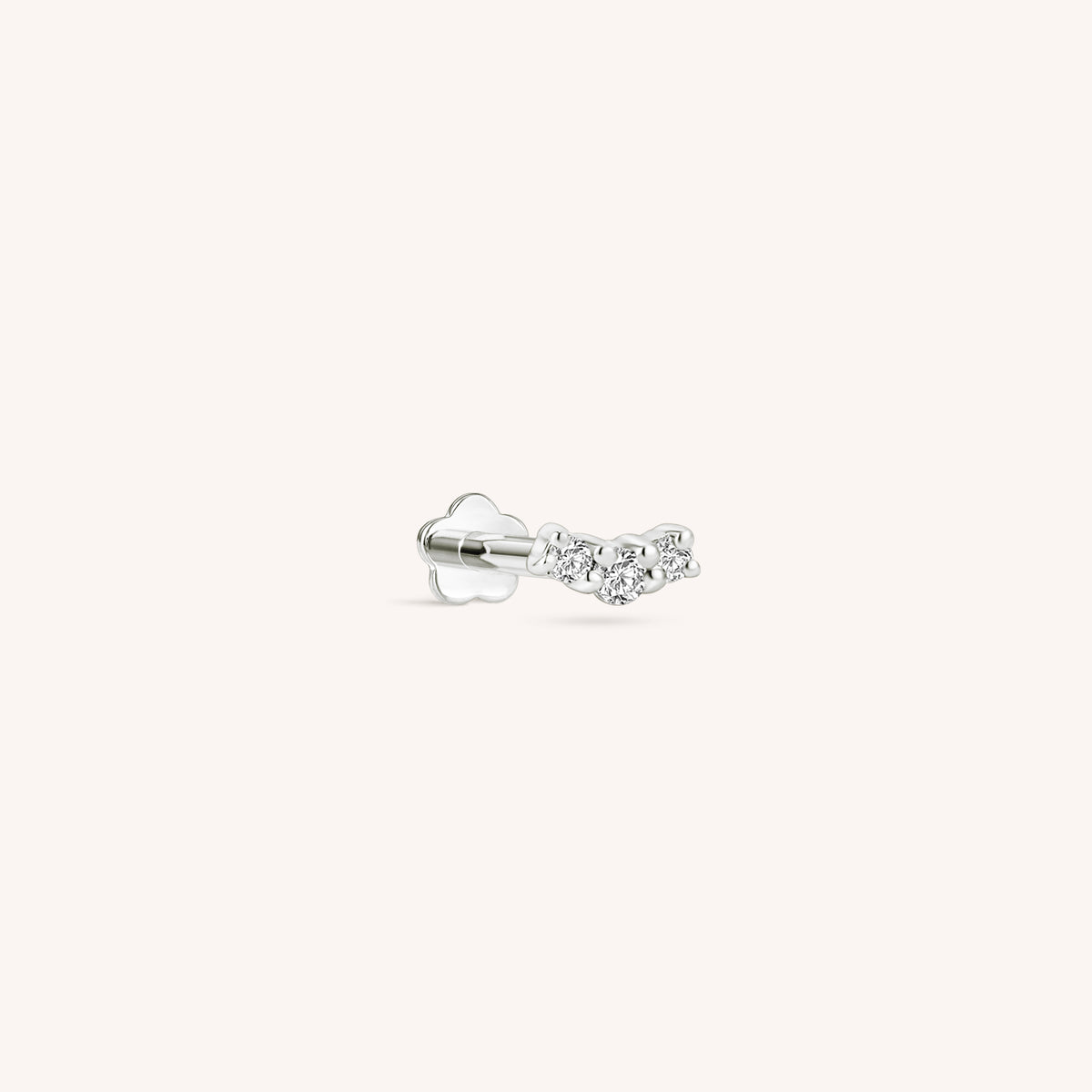 Color:White Gold
Option:Single
Option:Pair