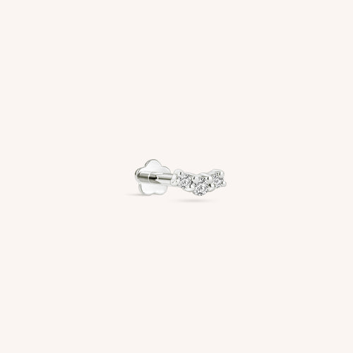 Color:White Gold
Option:Single
Option:Pair
