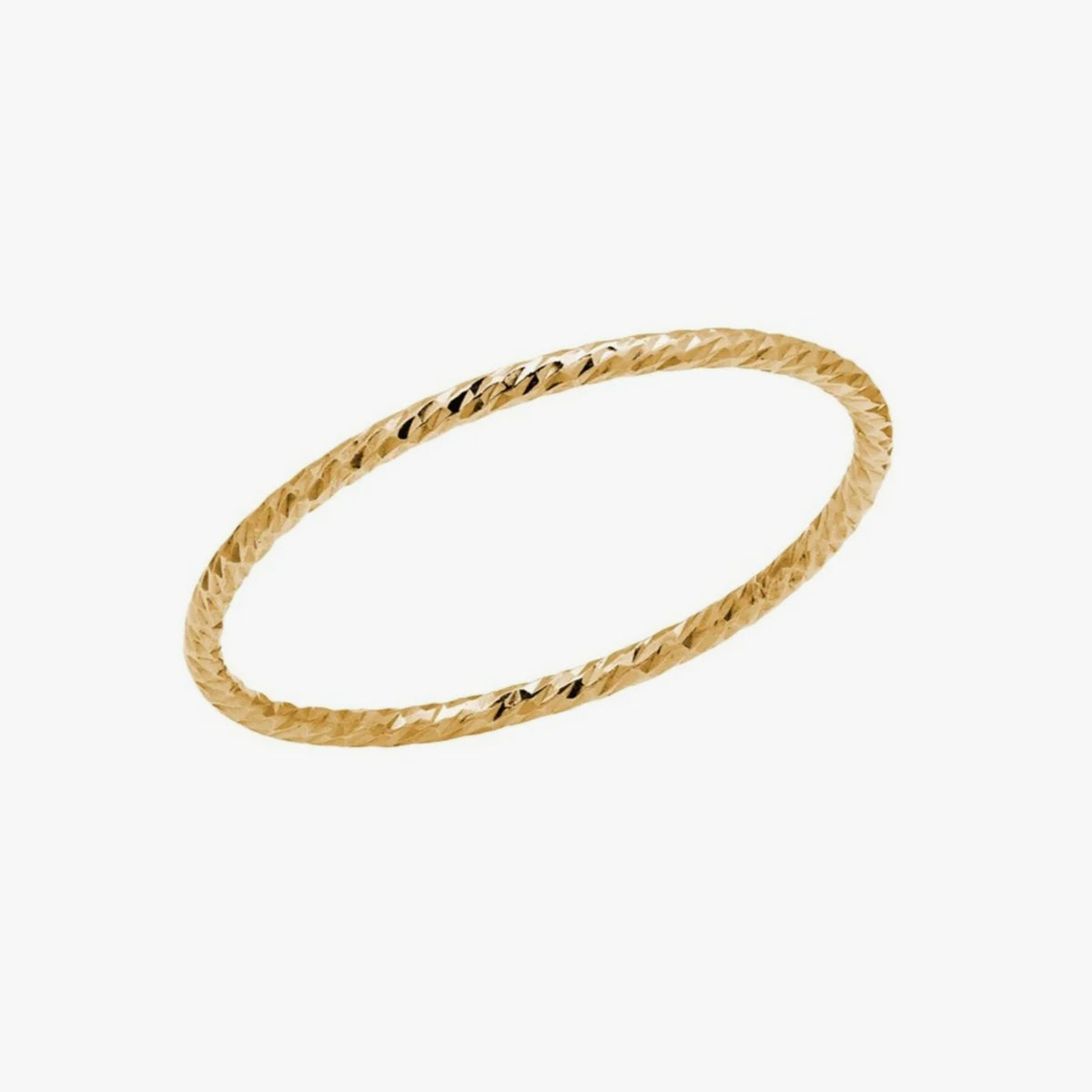 Sparkle Skinny Ring Goud