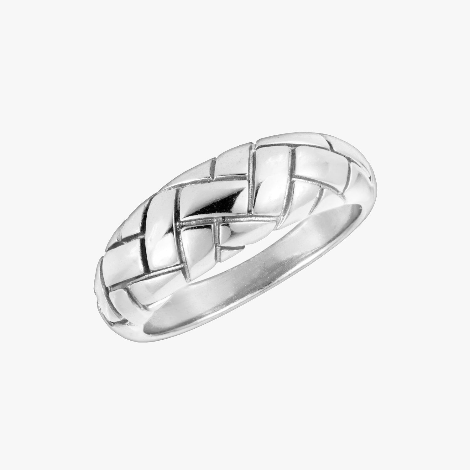 Alexa Dome Ring Zilver