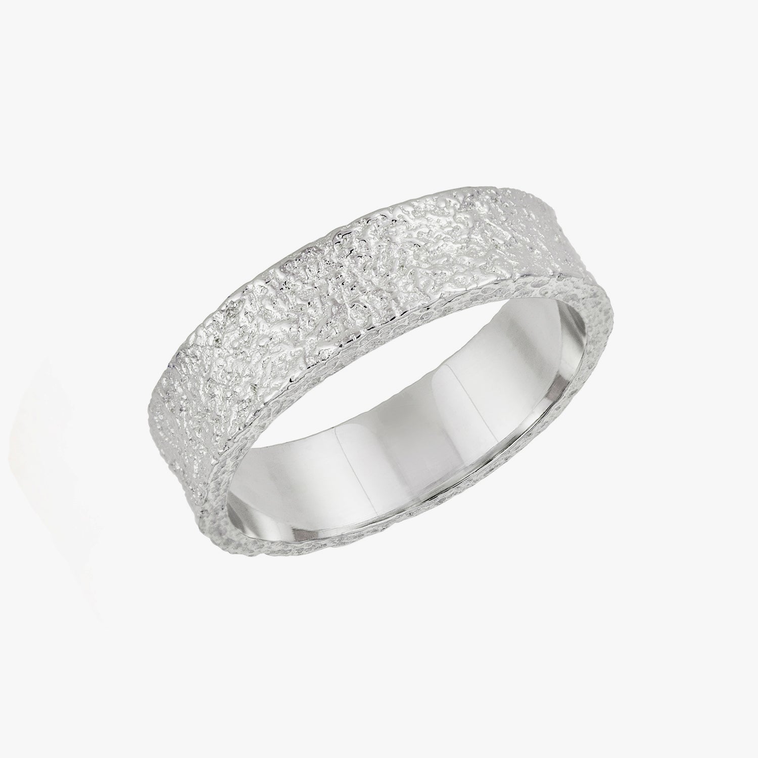 Vintage Finish Fed Stable Ring Sølv