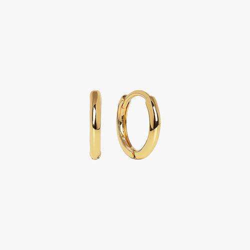 Easy Huggie Hoop Earrings