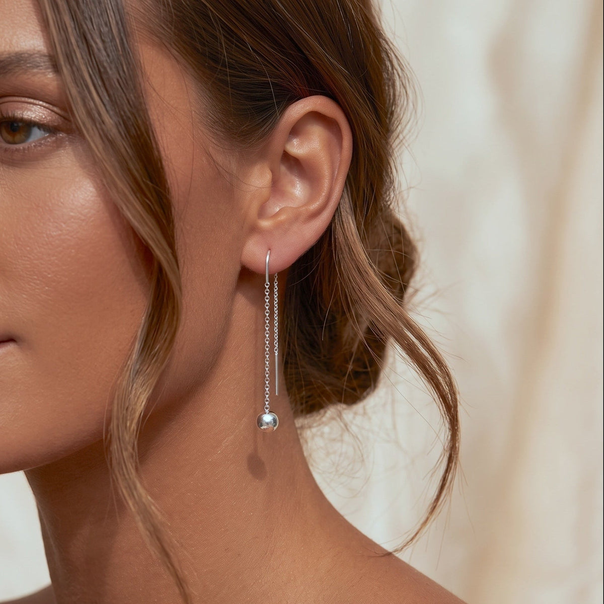 Ball Chic Ear Threader