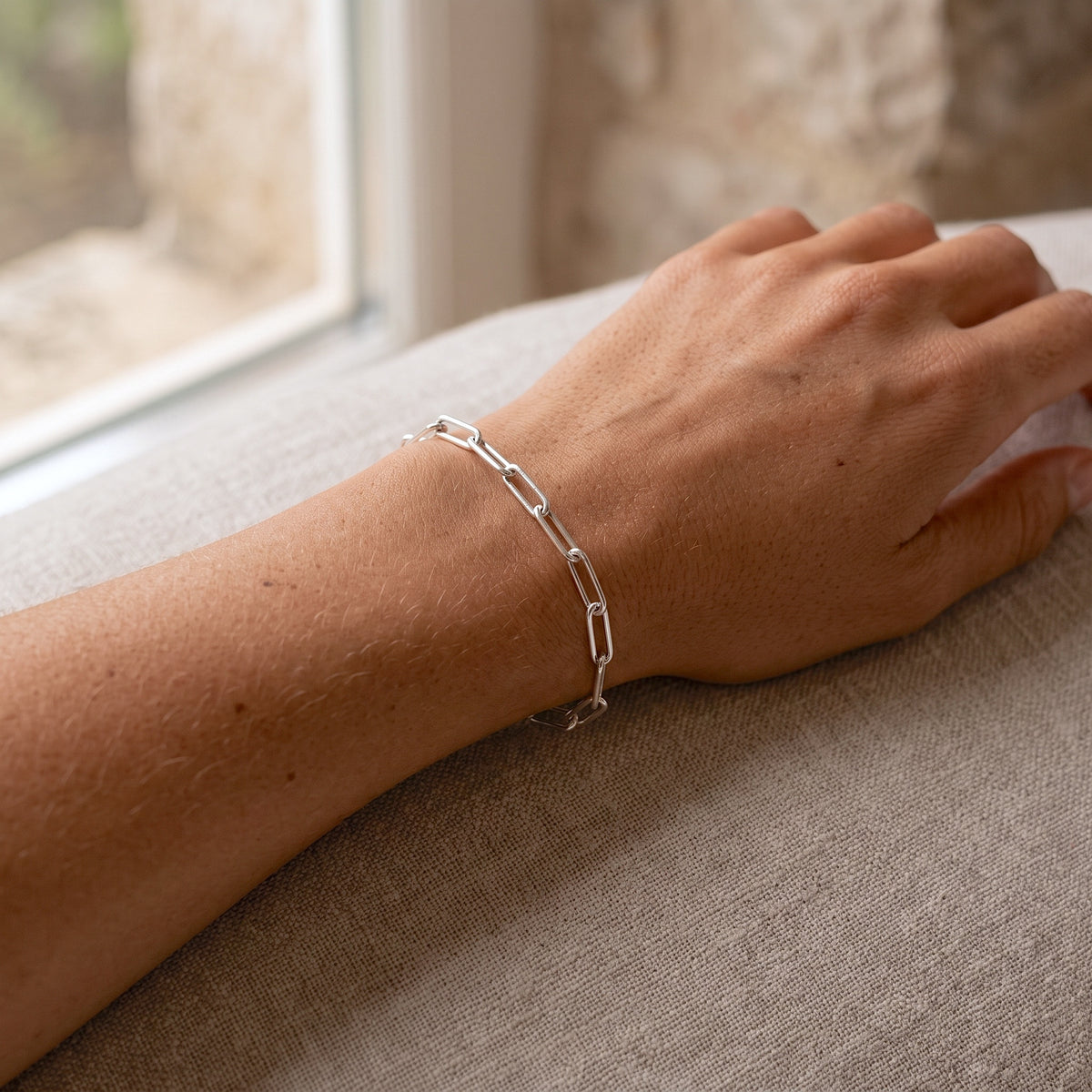Muse Paper Clip Ketting Armband