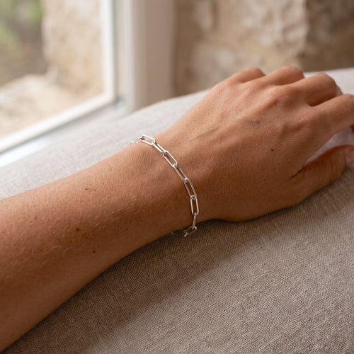 Muse Paper Clip Ketting Armband
