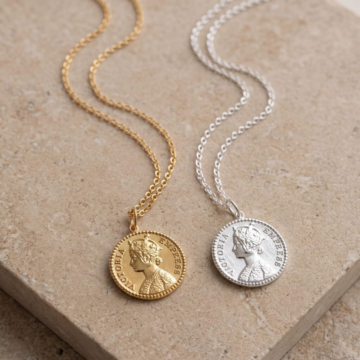 Victoria Coin Halskette