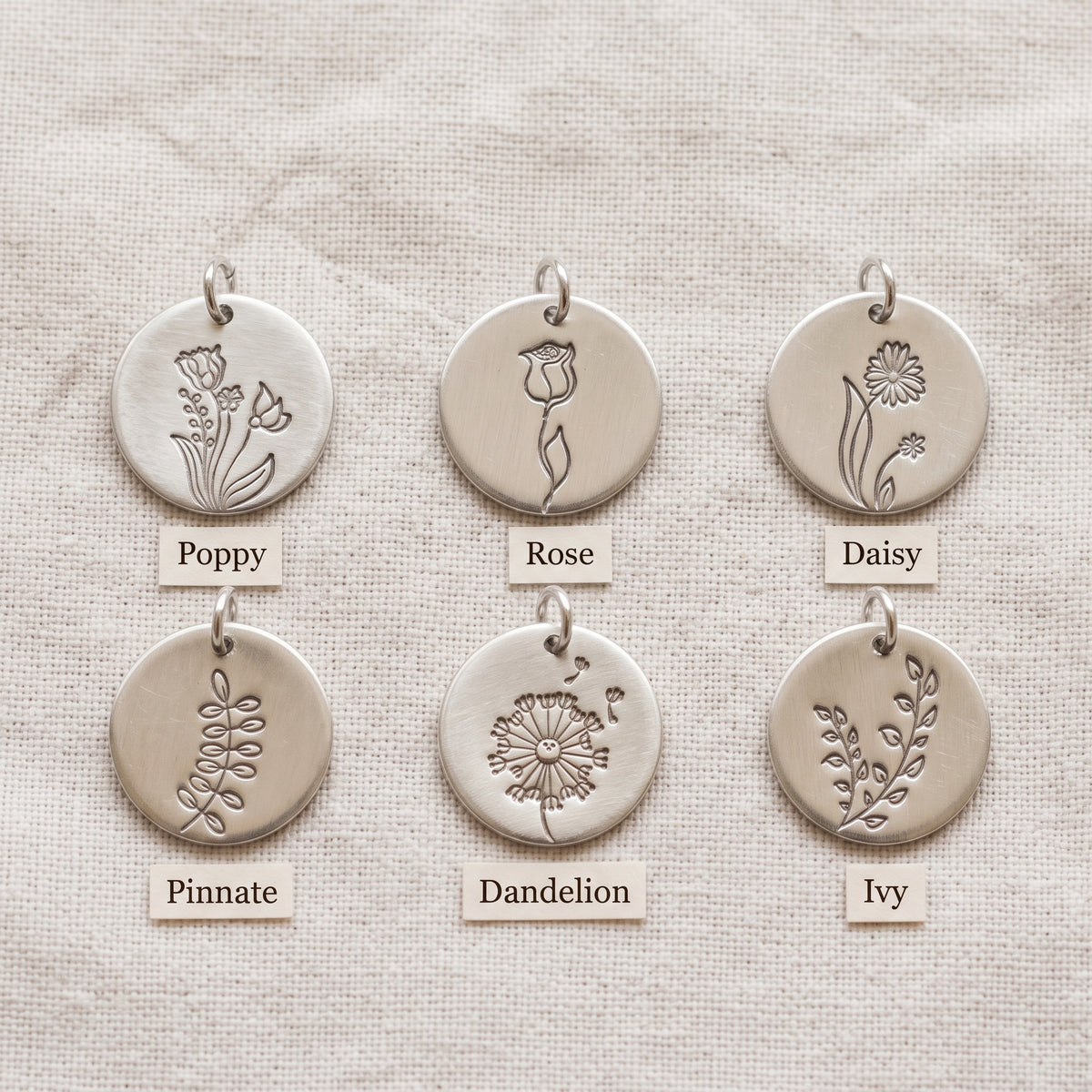 Collier de fleurs personnalisé
