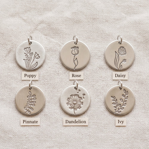 Collier de fleurs personnalisé