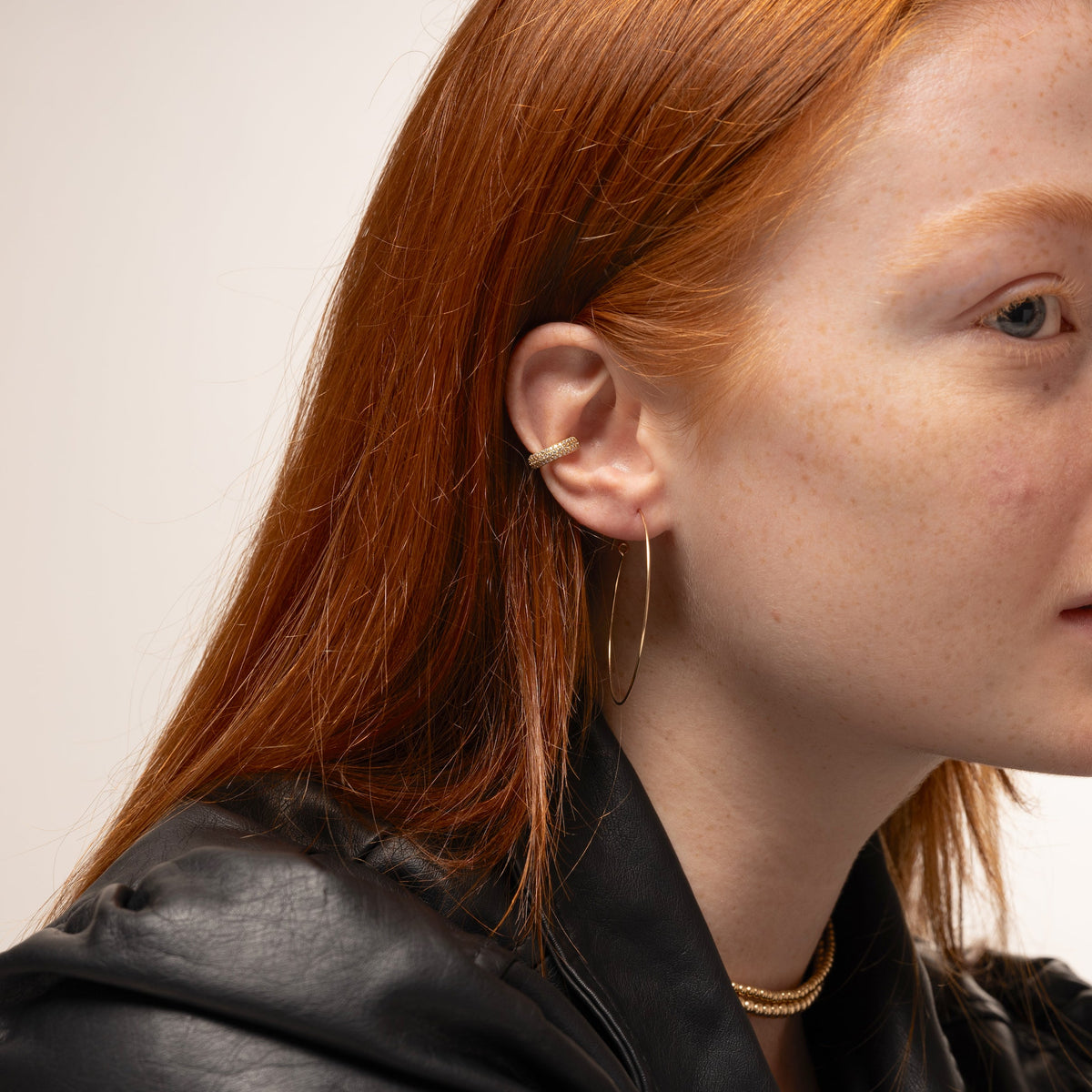 Sleek Big Hoop Earrings