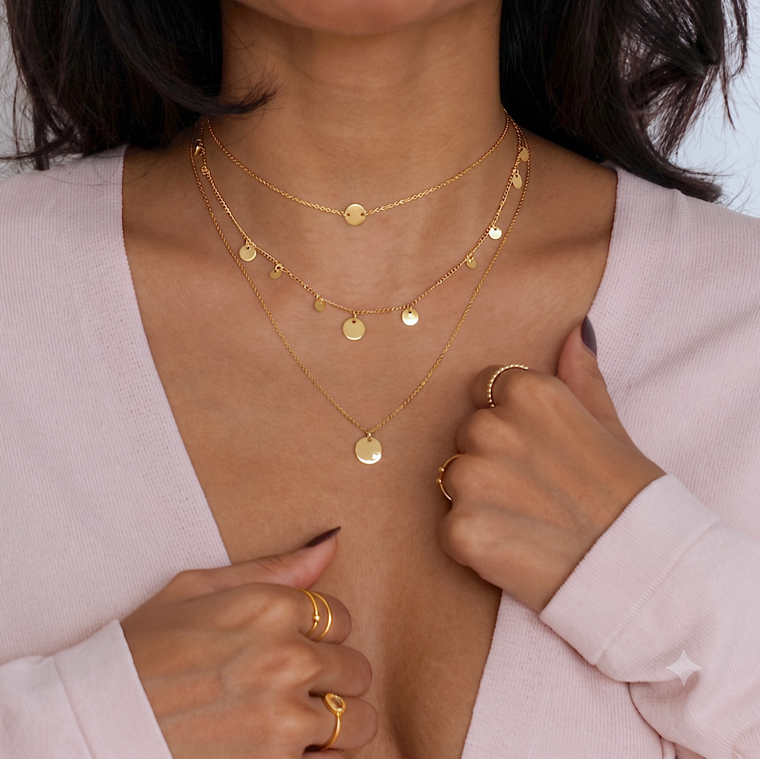 Collar de encanto de ondulación