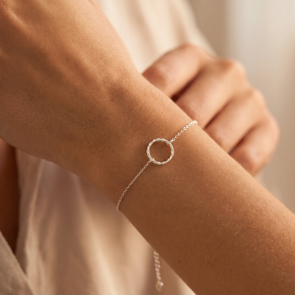 Circle Twist Bracelet