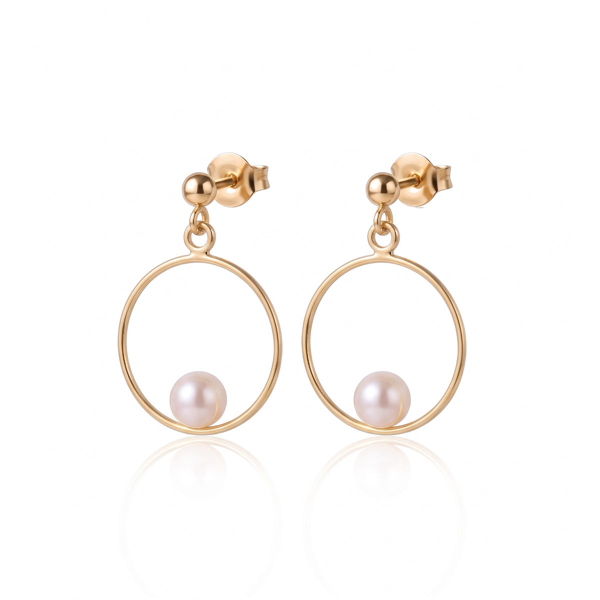 Luna Pearl Drop Earrings