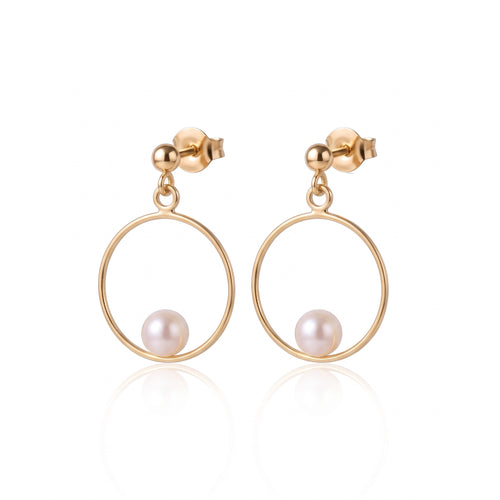 Luna Pearl Drop Earrings