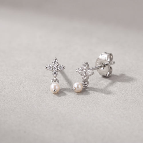 Boucle d'oreille en fleur d'étincelle
