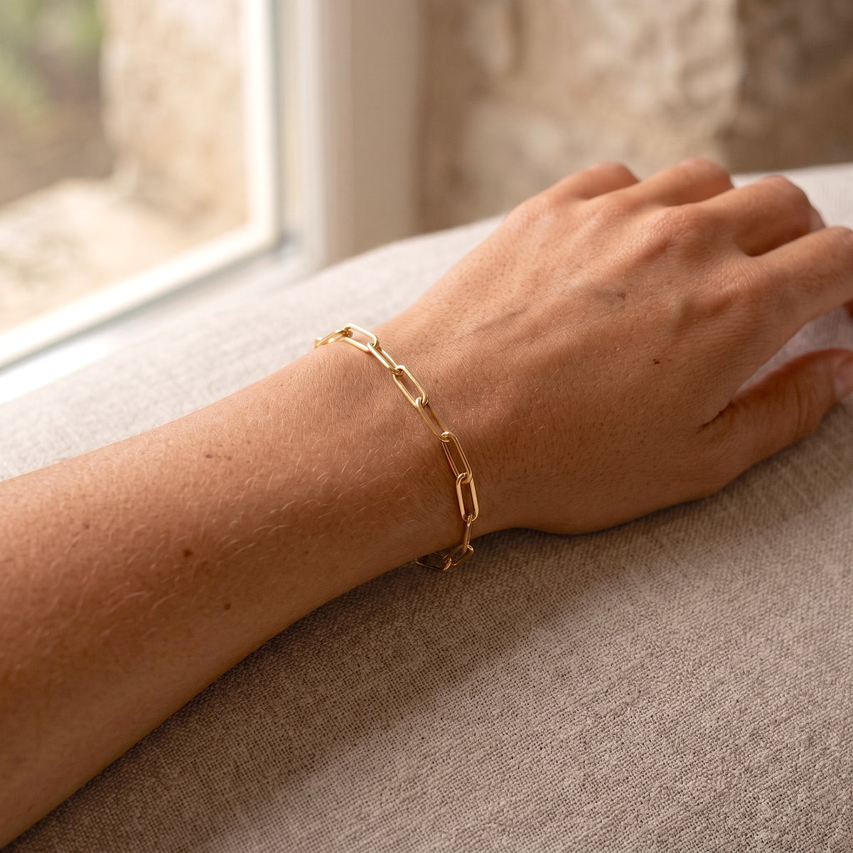 Muse Paper Clip Ketting Armband