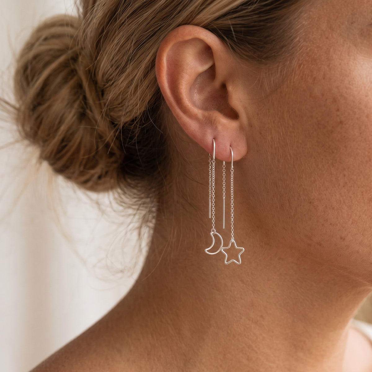 Pendientes del rosero celestial