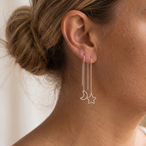Pendientes del rosero celestial
