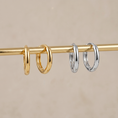 Easy Huggie Hoop Earrings