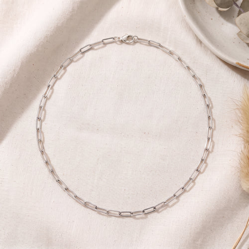 Paperclip Link Chain Necklace