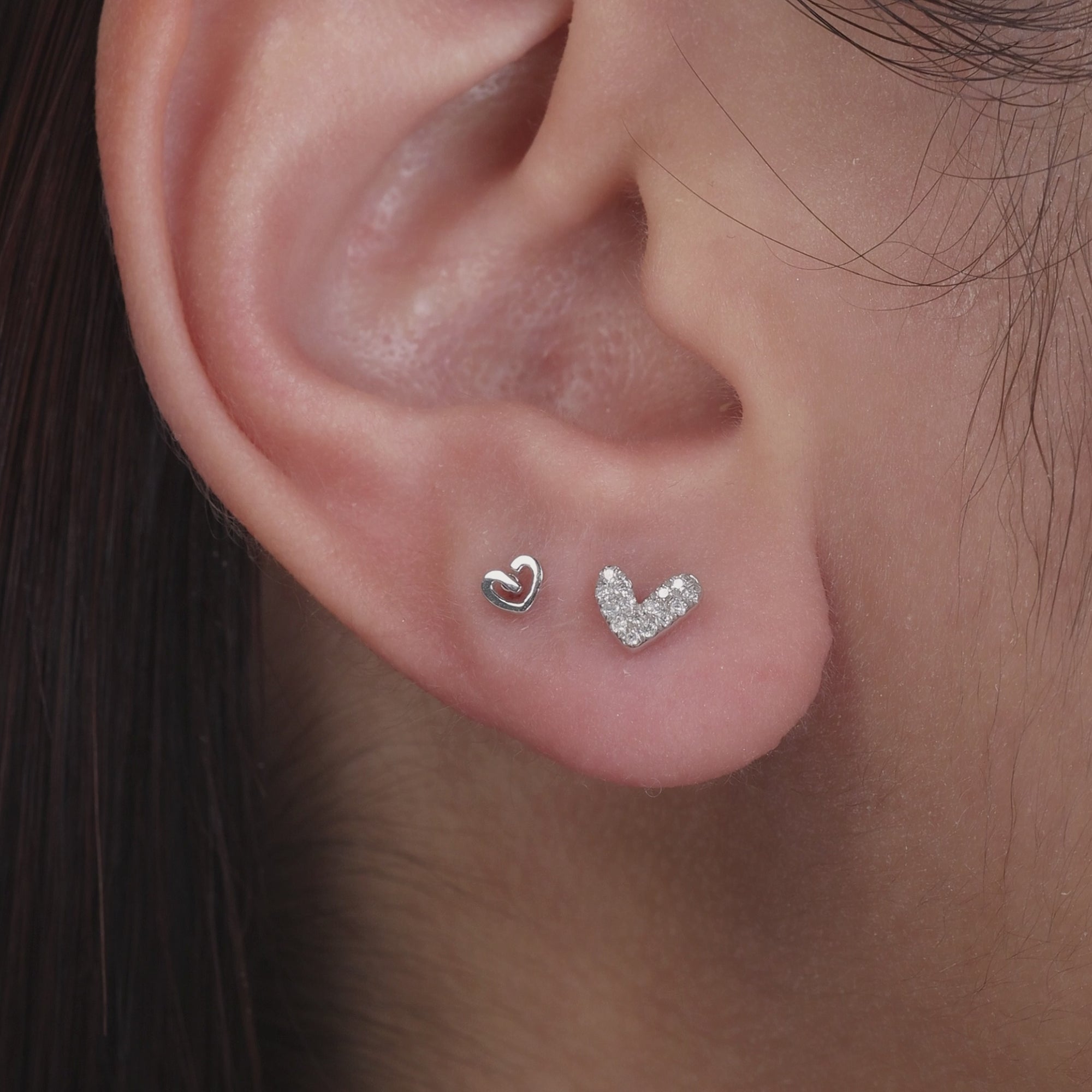 Color:White Gold
Option:Single
Option:Pair