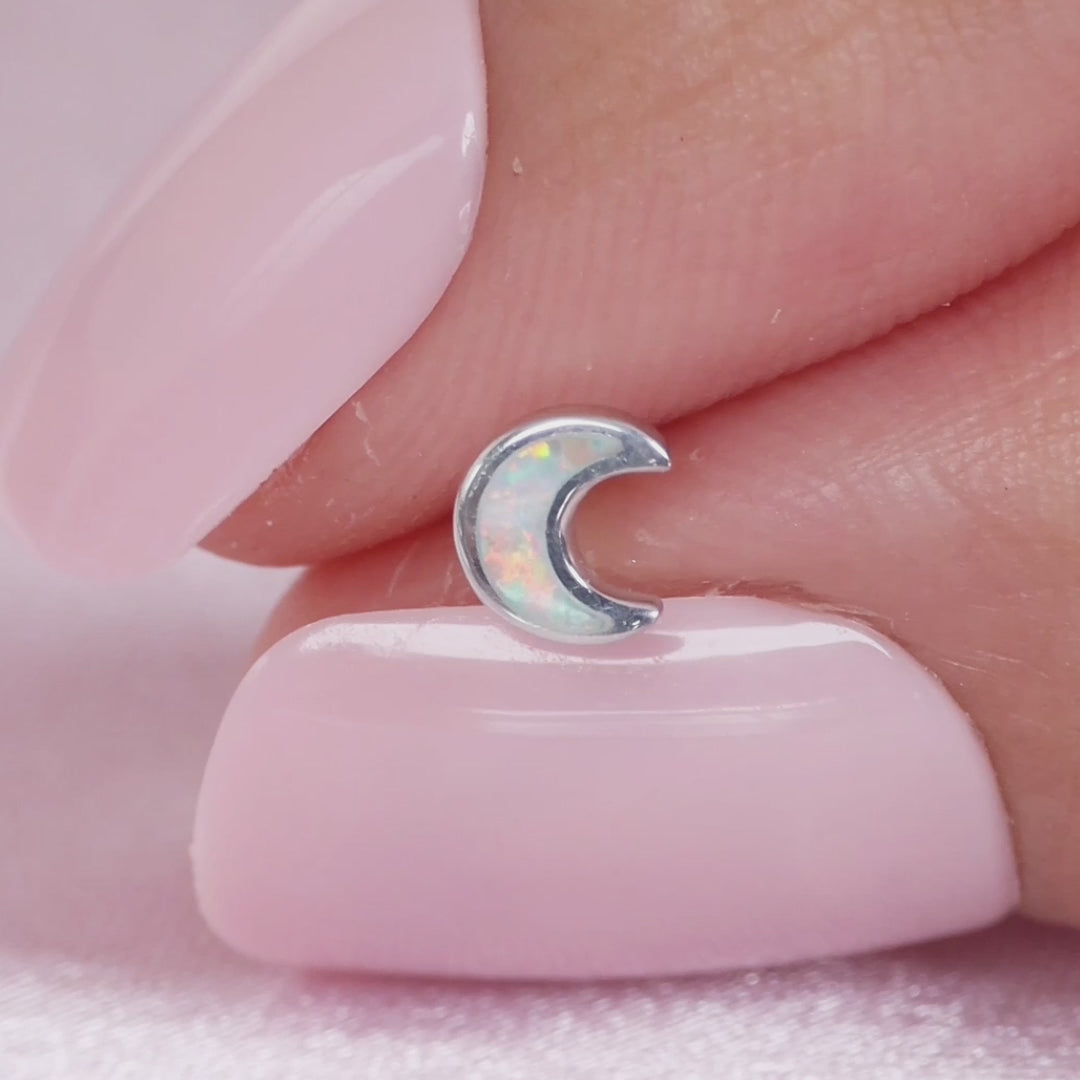 Color:White Gold
Option:Single
Option:Pair