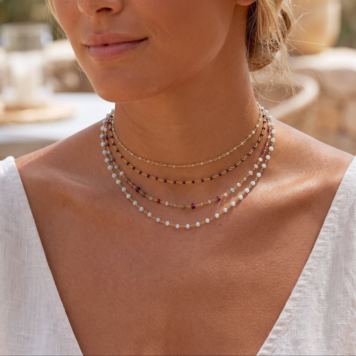 Black Spinel Choker