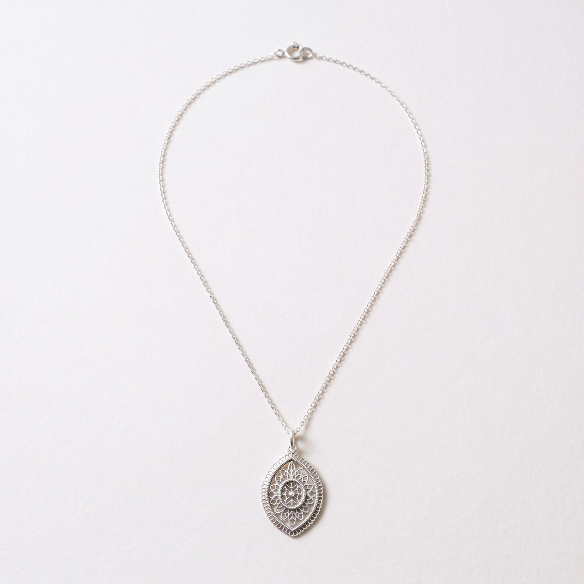 Marquisa Lotus Lace Necklace