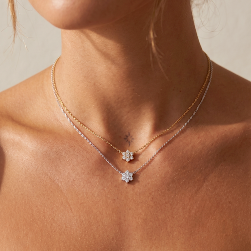 Pavé Bloemenketting