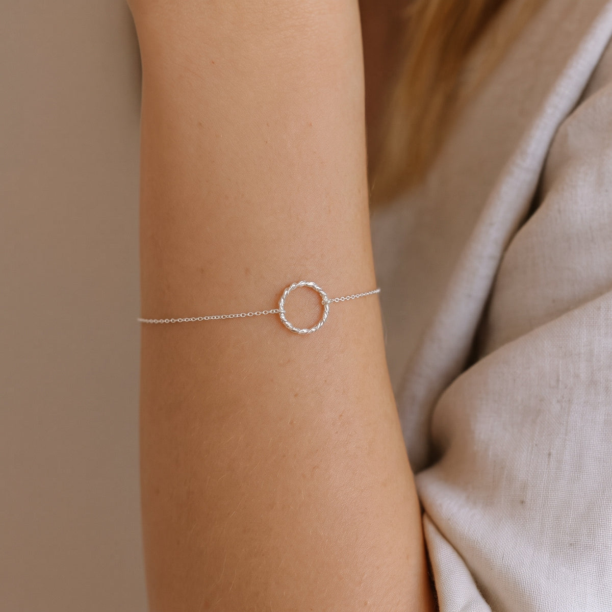 Circle Twist Bracelet